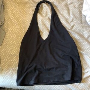 Soft, black halter top never worn